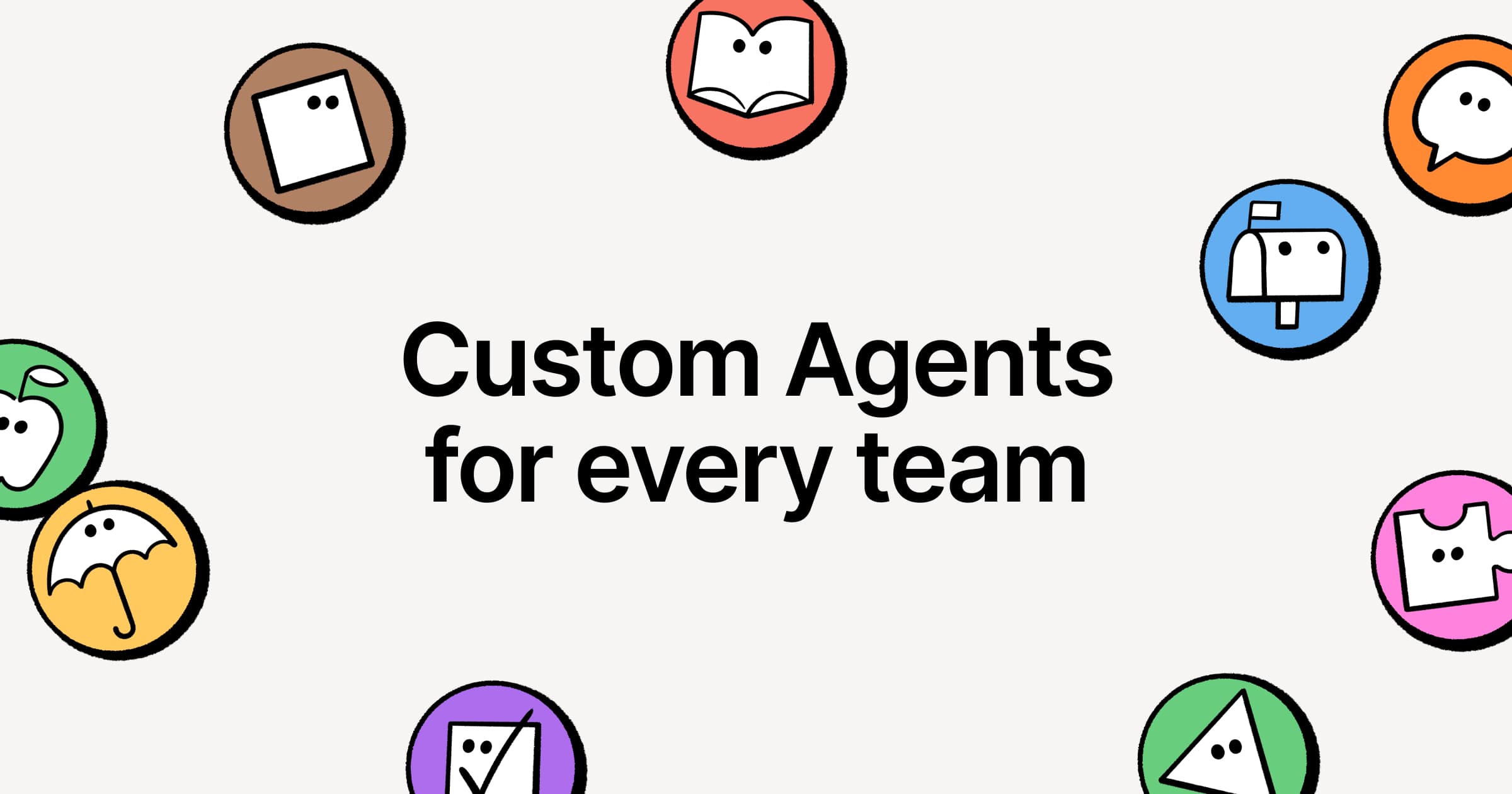 New Custom Agent controls for admins